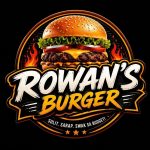 Rowan’s burger logo